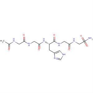 201488-55-3  Glycinamide, N-acetylglycylglycyl-L-histidylglycyl-