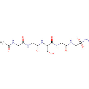 201488-61-1  Glycinamide, N-acetylglycylglycyl-L-serylglycyl-