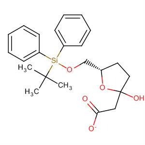 201536-71-2  2-Furanol, 5-[[[(1,1-dimethylethyl)diphenylsilyl]oxy]methyl]tetrahydro-,acetate, (5S)-