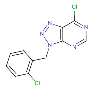 201541-70-0  3H-1,2,3-Triazolo[4,5-d]pyrimidine, 7-chloro-3-[(2-chlorophenyl)methyl]-