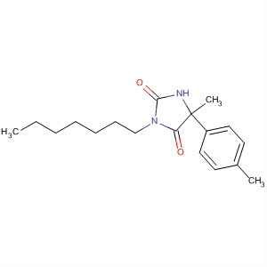 201606-19-1  2,4-Imidazolidinedione, 3-heptyl-5-methyl-5-(4-methylphenyl)- 201606-19-1  2,4-Imidazolidinedione, 3-heptyl-5-methyl-5-(4-methylphenyl)-