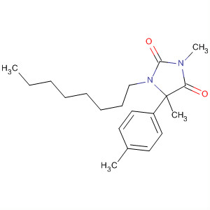 201606-27-1  2,4-Imidazolidinedione, 3,5-dimethyl-5-(4-methylphenyl)-1-octyl- 201606-27-1  2,4-Imidazolidinedione, 3,5-dimethyl-5-(4-methylphenyl)-1-octyl-