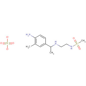 20191-53-1  Methanesulfonamide, N-[2-[(4-amino-3-methylphenyl)ethylamino]ethyl]-,sulfate (1:1)