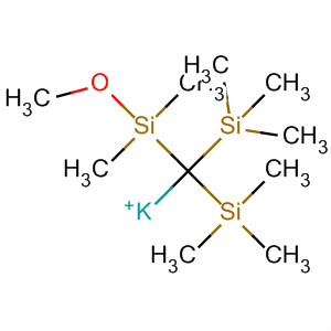 202134-13-2  Potassium, [(methoxydimethylsilyl)bis(trimethylsilyl)methyl]-