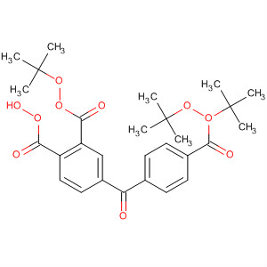 202187-48-2  1,2-Benzenedicarboperoxoic acid,4-[4-[[(1,1-dimethylethyl)dioxy]carbonyl]benzoyl]-, bis(1,1-dimethylethyl)ester