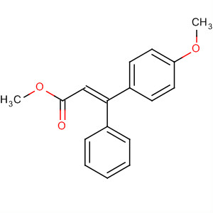202391-21-7  2-Propenoic acid, 3-(4-methoxyphenyl)-3-phenyl-, methyl ester, (2E)- 202391-21-7  2-Propenoic acid, 3-(4-methoxyphenyl)-3-phenyl-, methyl ester, (2E)-