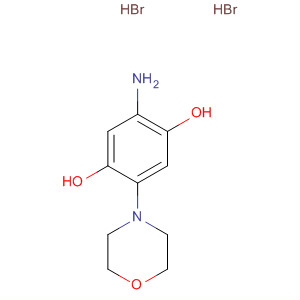 202525-71-1  1,4-Benzenediol, 2-amino-5-(4-morpholinyl)-, dihydrobromide