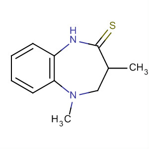 202537-06-2  2H-1,5-Benzodiazepine-2-thione, 1,3,4,5-tetrahydro-3,5-dimethyl-