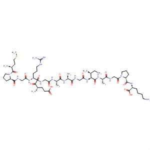 202596-13-2  L-Lysine,L-methionyl-L-prolylglycyl-L-a-glutamyl-L-arginylglycyl-L-alanyl-L-alanylglycyl-L-isoleucyl-L-alanylglycyl-L-prolyl-