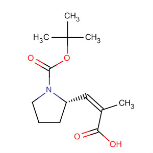 202916-54-9  1-Pyrrolidinecarboxylic acid, 2-[(1Z)-2-carboxy-1-propenyl]-,1-(1,1-dimethylethyl) ester, (2S)-