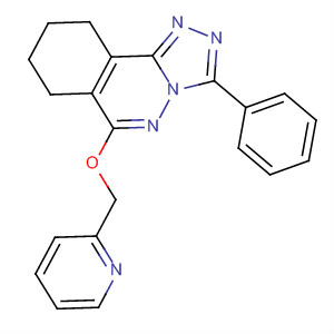 202929-21-3  1,2,4-Triazolo[3,4-a]phthalazine,7,8,9,10-tetrahydro-3-phenyl-6-(2-pyridinylmethoxy)-