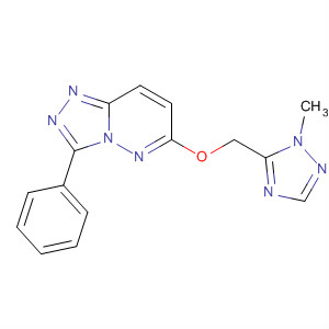 202931-89-3  1,2,4-Triazolo[4,3-b]pyridazine,6-[(1-methyl-1H-1,2,4-triazol-5-yl)methoxy]-3-phenyl-