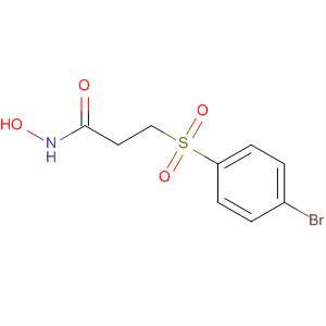 203248-51-5  Propanamide, 3-[(4-bromophenyl)sulfonyl]-N-hydroxy-