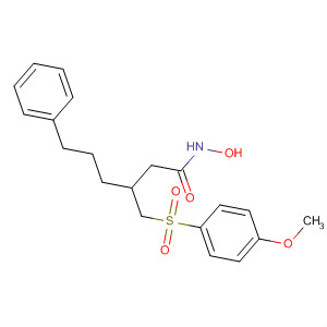 203248-56-0  Benzenehexanamide, N-hydroxy-b-[[(4-methoxyphenyl)sulfonyl]methyl]-