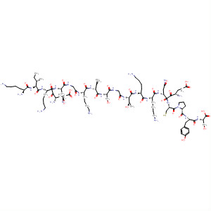 203506-63-2  L-Serine,L-lysyl-L-isoleucyl-L-a-glutamyl-L-lysyl-L-asparaginylglycyl-L-lysyl-L-valyl-L-serylglycyl-L-threonyl-L-lysyl-L-lysyl-L-a-glutamyl-L-asparaginyl-L-cysteinyl-L-prolyl-L-tyrosyl-