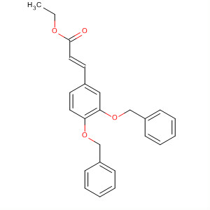 203571-40-8  2-Propenoic acid, 3-[3,4-bis(phenylmethoxy)phenyl]-, ethyl ester, (2E)-