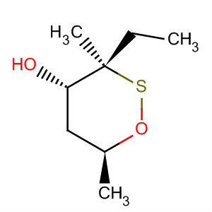 203634-20-2  1,2-Oxathian-4-ol, 3-ethyl-3,6-dimethyl-, (3R,4S,6S)-rel-
