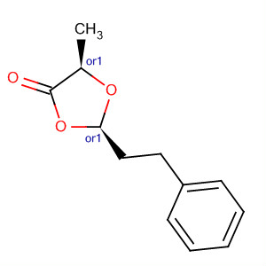 203931-90-2  1,3-Dioxolan-4-one, 5-methyl-2-(2-phenylethyl)-, (2R,5R)-rel-