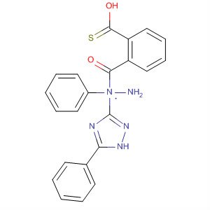 204077-16-7  Benzenecarbothioic acid,2-phenyl-2-(5-phenyl-1H-1,2,4-triazol-3-yl)hydrazide