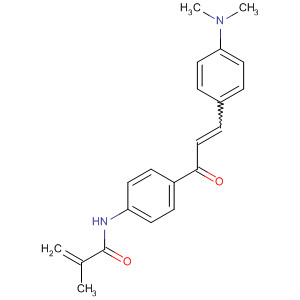 204185-50-2  2-Propenamide,N-[4-[3-[4-(dimethylamino)phenyl]-1-oxo-2-propenyl]phenyl]-2-methyl-