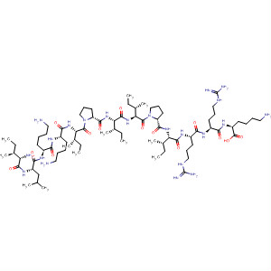204245-06-7  L-Lysine,L-isoleucyl-L-leucyl-L-lysyl-L-lysyl-L-isoleucyl-L-prolyl-L-isoleucyl-L-isoleucyl-L-prolyl-L-isoleucyl-L-arginyl-L-arginyl-