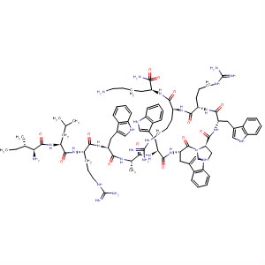 204249-43-4  L-Lysinamide,L-isoleucyl-L-leucyl-L-arginyl-L-tryptophyl-L-alanyl-L-tryptophyl-L-tryptophyl-L-prolyl-L-tryptophyl-L-arginyl-L-arginyl-