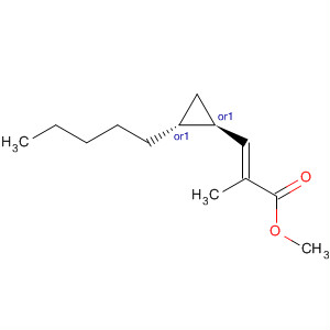 204378-99-4  2-Propenoic acid, 2-methyl-3-[(1R,2R)-2-pentylcyclopropyl]-, methylester, (2E)-rel-