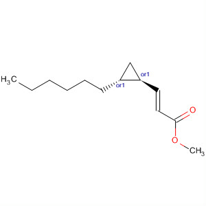 204379-04-4  2-Propenoic acid, 3-[(1R,2R)-2-hexylcyclopropyl]-, methyl ester,(2E)-rel-