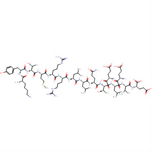 204380-12-1  L-Glutamic acid,L-lysyl-L-tyrosyl-L-threonyl-L-methionyl-L-arginyl-L-arginyl-L-leucyl-L-leucyl-L-glutaminyl-L-a-glutamyl-L-threonyl-L-a-glutamyl-L-leucyl-L-valyl-