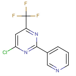 204394-69-4  Pyrimidine, 4-chloro-2-(3-pyridinyl)-6-(trifluoromethyl)-