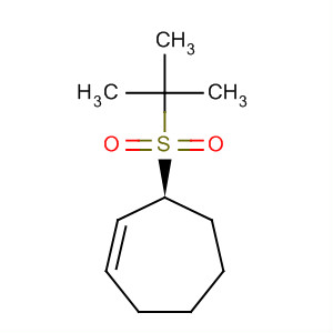 204578-96-1  Cycloheptene, 3-[(1,1-dimethylethyl)sulfonyl]-, (3S)-