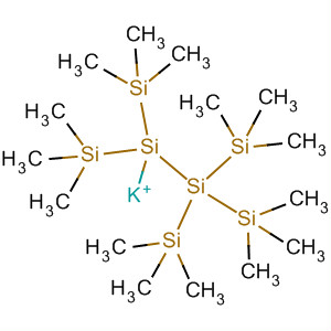 204709-12-6  Potassium, [3,3,3-trimethyl-1,1,2,2-tetrakis(trimethylsilyl)trisilanyl]-
