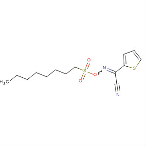 204993-53-3  2-Thiopheneacetonitrile, a-[[(octylsulfonyl)oxy]imino]-