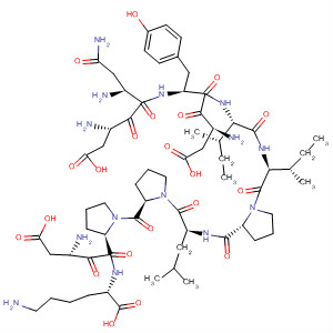 205173-94-0  L-Lysine,L-a-aspartyl-L-asparaginyl-L-a-aspartyl-L-tyrosyl-L-isoleucyl-L-isoleucyl-L-prolyl-L-leucyl-L-prolyl-L-a-aspartyl-L-prolyl-