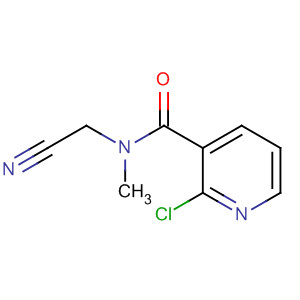 205309-73-5  3-Pyridinecarboxamide, 2-chloro-N-(cyanomethyl)-N-methyl-