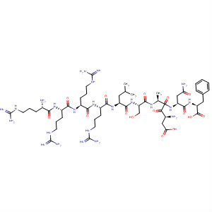 205586-66-9  L-Phenylalanine,L-arginyl-L-arginyl-L-arginyl-L-arginyl-L-leucyl-L-seryl-L-a-aspartyl-L-alanyl-L-asparaginyl-