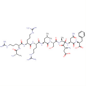 205586-67-0  L-Phenylalanine,L-alanyl-L-arginyl-L-arginyl-L-arginyl-L-leucyl-L-seryl-L-a-aspartyl-L-alanyl-L-asparaginyl-