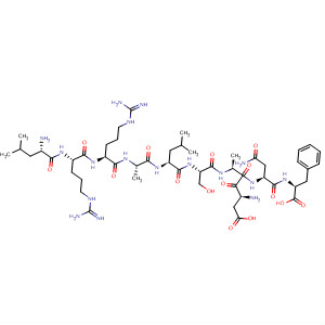 205586-71-6  L-Phenylalanine,L-leucyl-L-arginyl-L-arginyl-L-alanyl-L-leucyl-L-seryl-L-a-aspartyl-L-alanyl-L-asparaginyl-