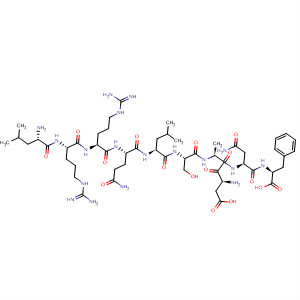 205586-72-7  L-Phenylalanine,L-leucyl-L-arginyl-L-arginyl-L-glutaminyl-L-leucyl-L-seryl-L-a-aspartyl-L-alanyl-L-asparaginyl-