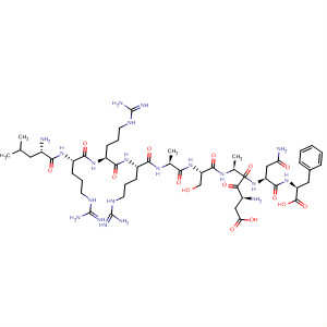 205586-73-8  L-Phenylalanine,L-leucyl-L-arginyl-L-arginyl-L-arginyl-L-alanyl-L-seryl-L-a-aspartyl-L-alanyl-L-asparaginyl-