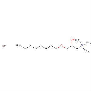 205692-36-0  1-Propanaminium, 2-hydroxy-N,N,N-trimethyl-3-(octyloxy)-, bromide