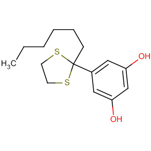 205746-53-8  1,3-Benzenediol, 5-(2-hexyl-1,3-dithiolan-2-yl)-