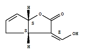 205815-42-5  2H-Cyclopenta[b]furan-2-one,3,3a,4,6a-tetrahydro-3-(hydroxymethylene)-, (3Z,3aR,6aR)-rel-