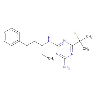 205869-58-5  1,3,5-Triazine-2,4-diamine,N-(1-ethyl-3-phenylpropyl)-6-(1-fluoro-1-methylethyl)-