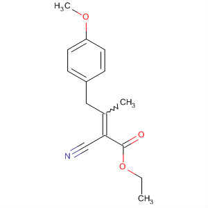 20620-37-5  2-Butenoic acid, 2-cyano-4-(4-methoxyphenyl)-3-methyl-, ethyl ester