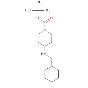206274-18-2  1-Piperidinecarboxylic acid, 4-[(cyclohexylmethyl)amino]-,1,1-dimethylethyl ester