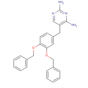 206274-52-4  2,4-Pyrimidinediamine, 5-[[3,4-bis(phenylmethoxy)phenyl]methyl]-