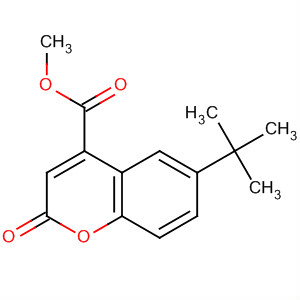 206354-67-8  2H-1-Benzopyran-4-carboxylic acid, 6-(1,1-dimethylethyl)-2-oxo-,methyl ester