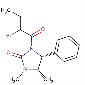 206358-47-6  2-Imidazolidinone, 1-(2-bromo-1-oxobutyl)-3,4-dimethyl-5-phenyl-,(4S,5R)- 206358-47-6  2-Imidazolidinone, 1-(2-bromo-1-oxobutyl)-3,4-dimethyl-5-phenyl-,(4S,5R)-