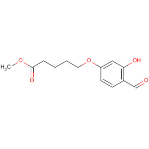 206656-19-1  Pentanoic acid, 5-(4-formyl-3-hydroxyphenoxy)-, methyl ester